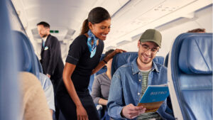 Air Transat on board service