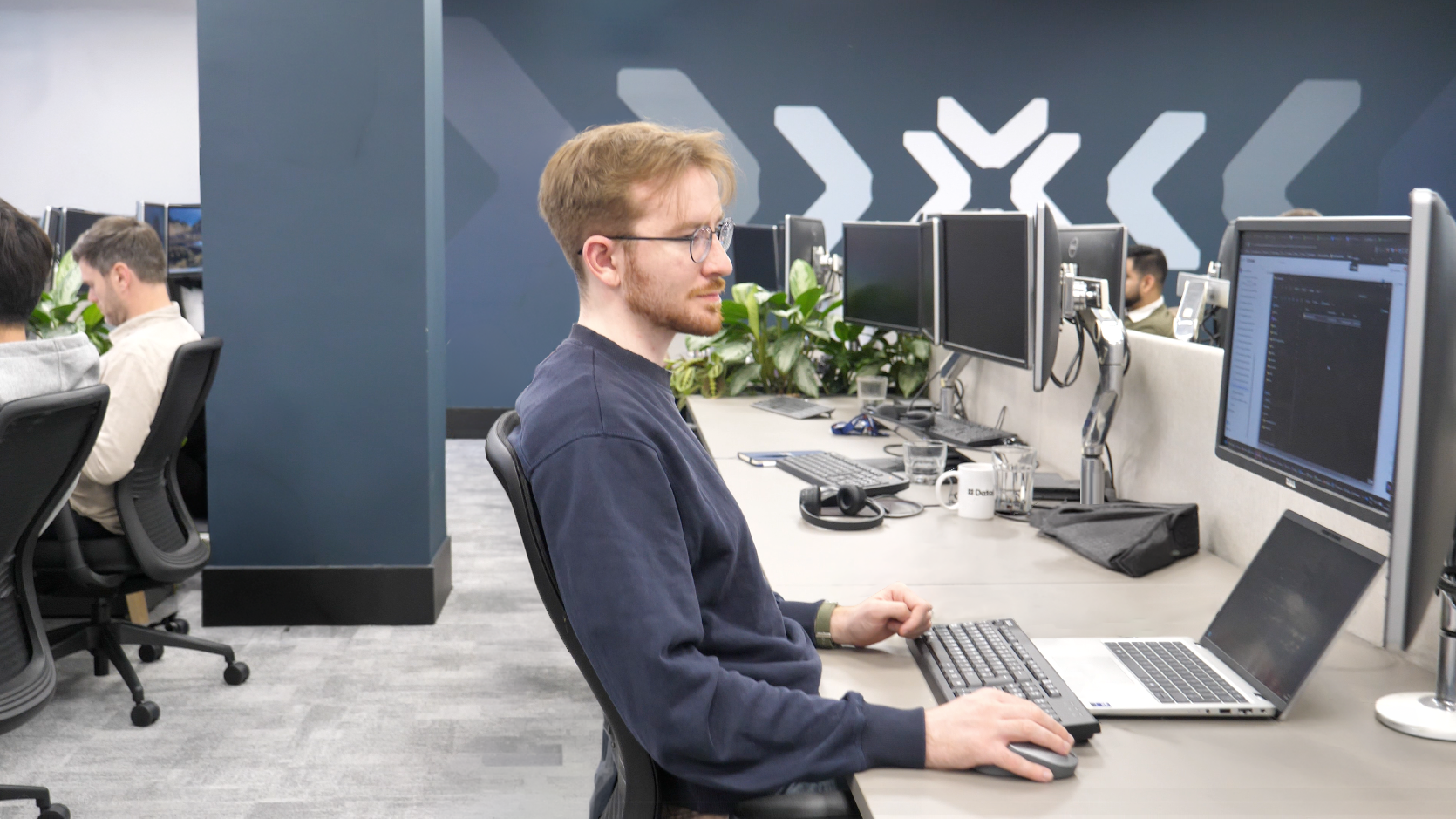 Datalex New HQ - Employee at work